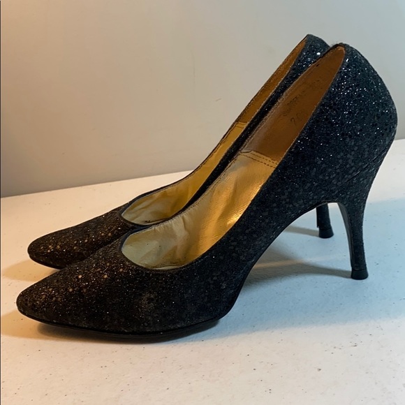 Vogue House sparkle heeled shoes - Picture 2 of 8